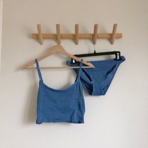 Billabong Ribbed Tank Bikini Set